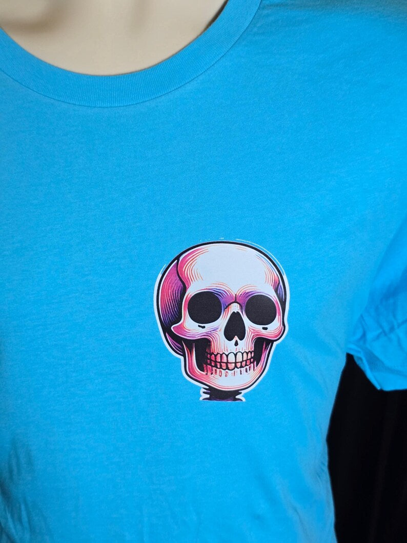 I fully Intend To Haunt People When I Die - Skull - T-Shirt