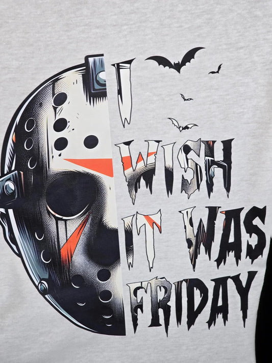 Jason Voorhees “I wish it was Friday” - T-Shirt