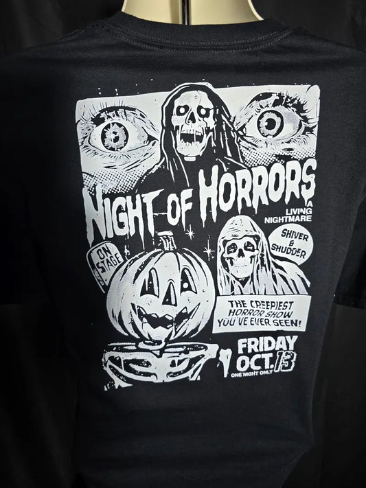 Night of Horrors - Halloween T-Shirt
