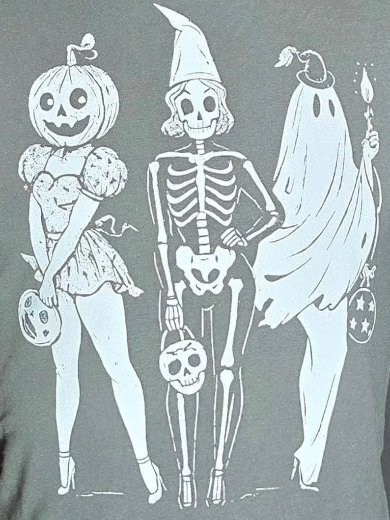 Halloween T-Shirt - Sexy Ghost/Costumes